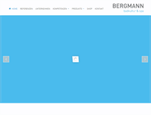 Tablet Screenshot of bergmann.ch