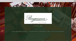 Desktop Screenshot of bergmann.hu